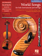 World Songs for Solo Instruments and Strings Miscellaneous string method book cover